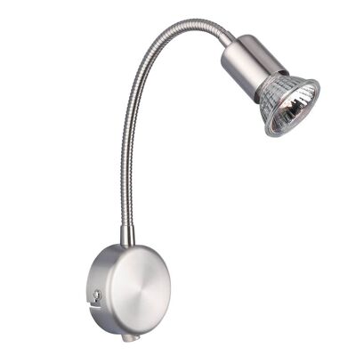 Wofi NINI Flexible LED Spotlight in Nickel Matt