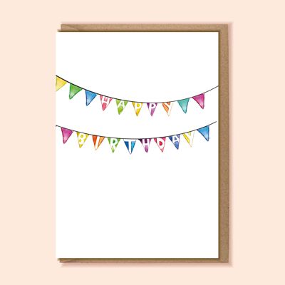 Tarjeta A6 FELIZ CUMPLEAÑOS