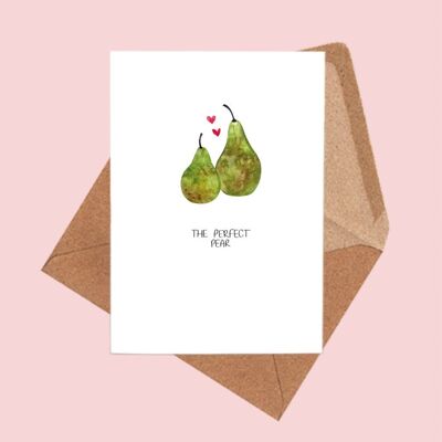 THE PERFECT PEAR A6 Card