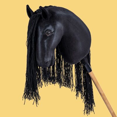 "Black beauty" Friesian Hobby Horse - XL Dressage