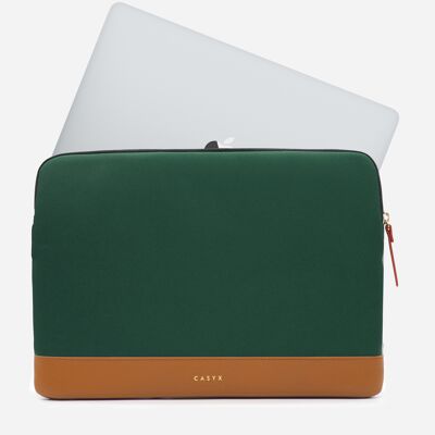 Laptop case size 13" - Men - Green color