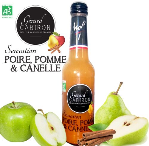 Sensation BIO Pomme Poire Cannelle