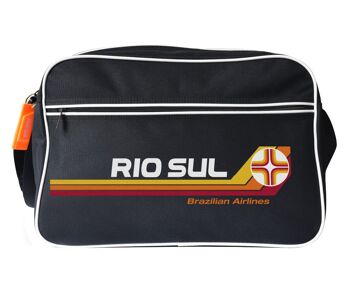 Rio Sul Brazilian Airlines sac messenger noir 1