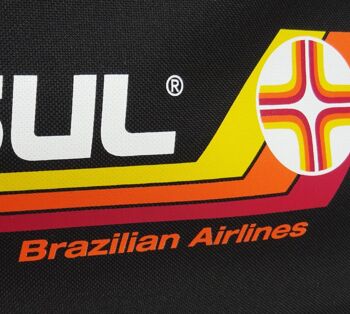 Rio Sul Brazilian Airlines sac messenger noir 4