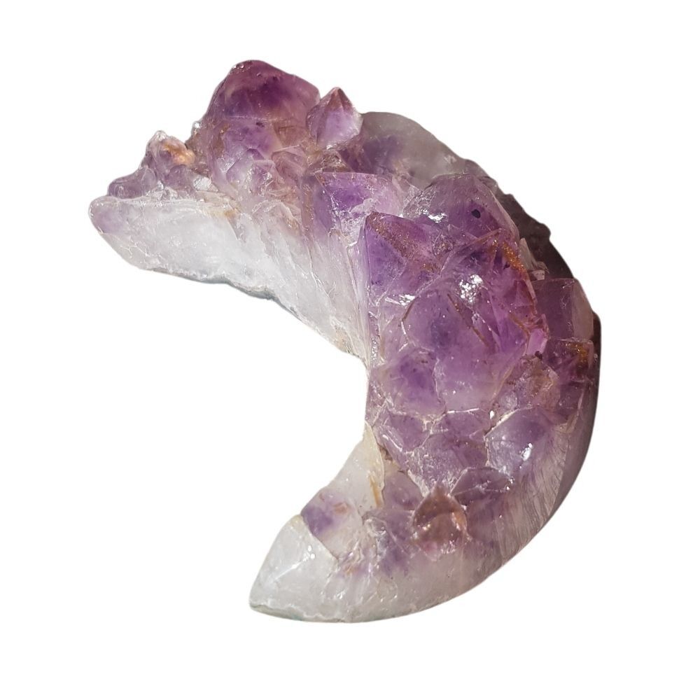 Geoda Pieza Única Amatista Luna Idea de Regalo Uruguay