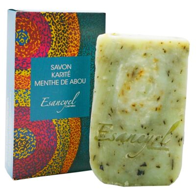 Shea soap, Abou mint - Cold saponified - 100 ml