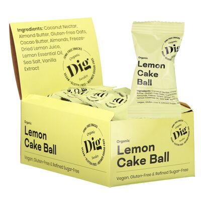Lemon Cake Ball