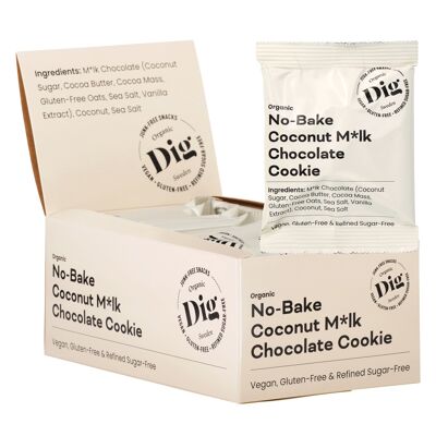 No-Bake Coconut M*lk Chocolate Cookie