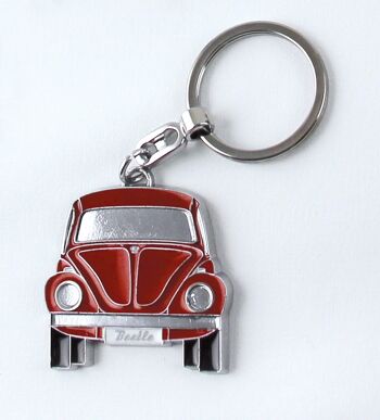 VOLKSWAGEN VW Coccinelle Porte-clés dans boîte cadeau - rouge 2
