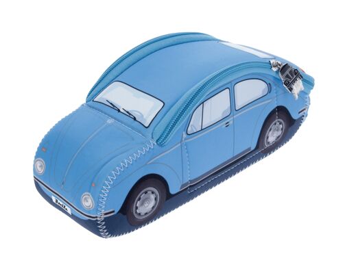 VOLKSWAGEN VW Coccinelle 3D Néoprène Petit Sac universel - bleu clair