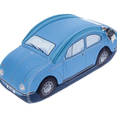VOLKSWAGEN VW Coccinelle 3D Néoprène Petit Sac universel - bleu clair