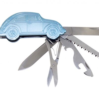VOLKSWAGEN VW Beetle 3D Taschenmesser in Geschenkbox - blau