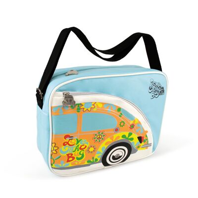 Borsa a tracolla VOLKSWAGEN VW Beetle, formato orizzontale - Fiore