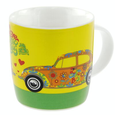 VOLKSWAGEN VW Beetle Coffee mug 370ml - Flower