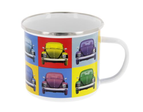 VOLKSWAGEN VW Coccinelle Tasse émaillé 500ml - Multicolore