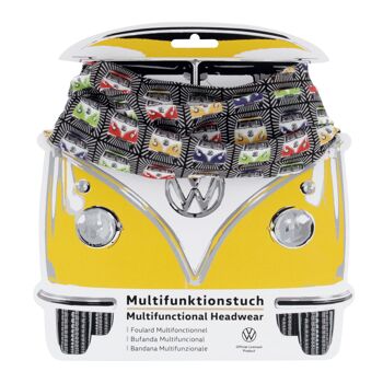 VOLKSWAGEN BUS VW T1 Combi Foulard Tubulaire - Fronts/Multicolore 3