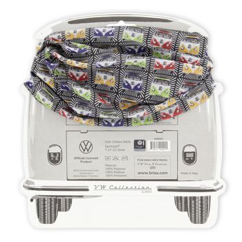 VOLKSWAGEN BUS VW T1 Combi Foulard Tubulaire - Fronts/Multicolore 4