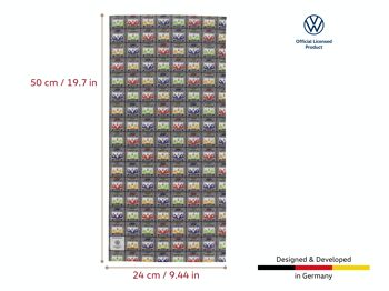 VOLKSWAGEN BUS VW T1 Combi Foulard Tubulaire - Fronts/Multicolore 6