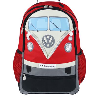 VOLKSWAGEN BUS VW T1 Bus Backpack - red