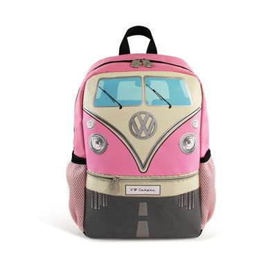 VOLKSWAGEN BUS VW T1 Bus Kleiner Rucksack - rosa