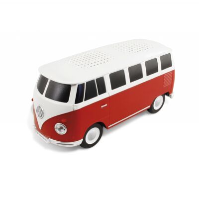 Altoparlante Bluetooth VOLKSWAGEN BUS VW T1 Bus - rosso/bianco