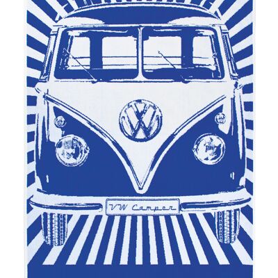 VOLKSWAGEN BUS VW T1 Strandtuch - azul