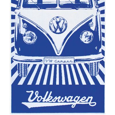 VOLKSWAGEN BUS VW T1 Strandtuch - blau