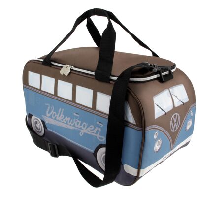 VOLKSWAGEN BUS VW T1 Bus Cooler bag (25 l) - petrol blue/brown