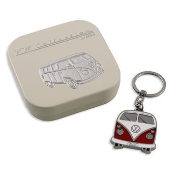 VOLKSWAGEN BUS VW T1 Combi Porte-clés dans boîte cadeau - rouge 2