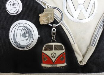VOLKSWAGEN BUS VW T1 Combi Porte-clés dans boîte cadeau - rouge 5