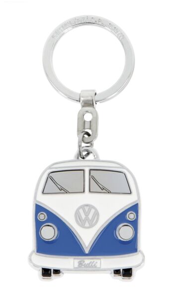 VOLKSWAGEN BUS VW T1 Bus Schlüsselanhänger in Geschenkbox - blau 1