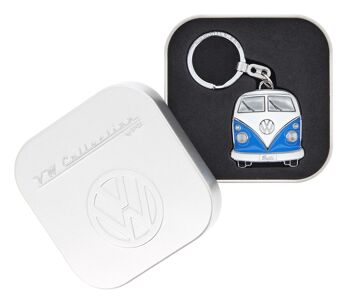 VOLKSWAGEN BUS VW T1 Bus Schlüsselanhänger in Geschenkbox - blau 5