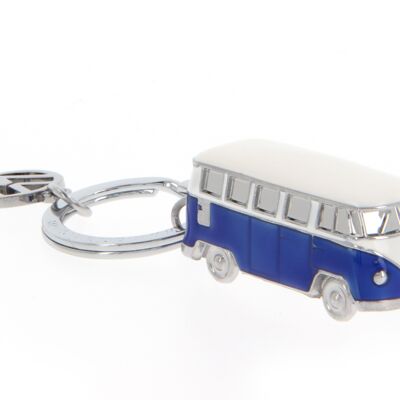 VOLKSWAGEN BUS VW T1 Bus 3D Key ring - blue