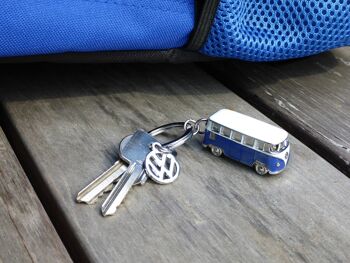 VOLKSWAGEN BUS VW T1 Combi 3D Porte-clés - bleu 5