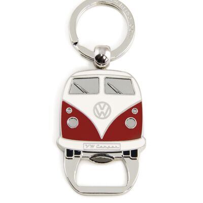 VOLKSWAGEN BUS VW T1 Bus Key ring/bottle opener - red