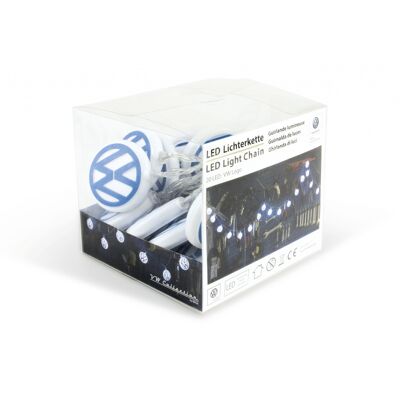 VOLKSWAGEN VW Logo String lights 3m, 20 x LED - blue/white