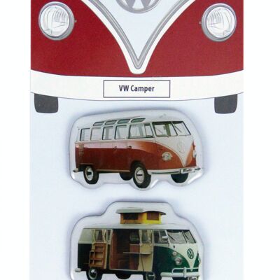 VOLKSWAGEN BUS VW T1 Bus Magnets, 3 pieces - Bus