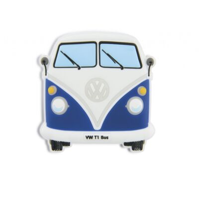 VOLKSWAGEN BUS VW T1 Bus Magnete in gomma - blu