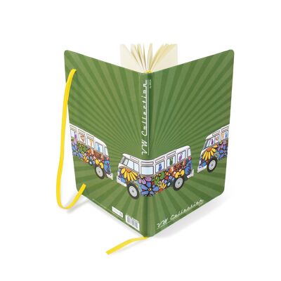 Cuaderno VOLKSWAGEN BUS VW T1 Kombi, formato DIN A5, rayado - Love