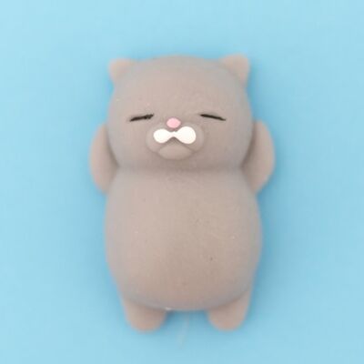 Mini gray cat squishy