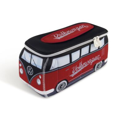 VOLKSWAGEN BUS VW T1 Bus 3D Neoprene Universal bag - red/black