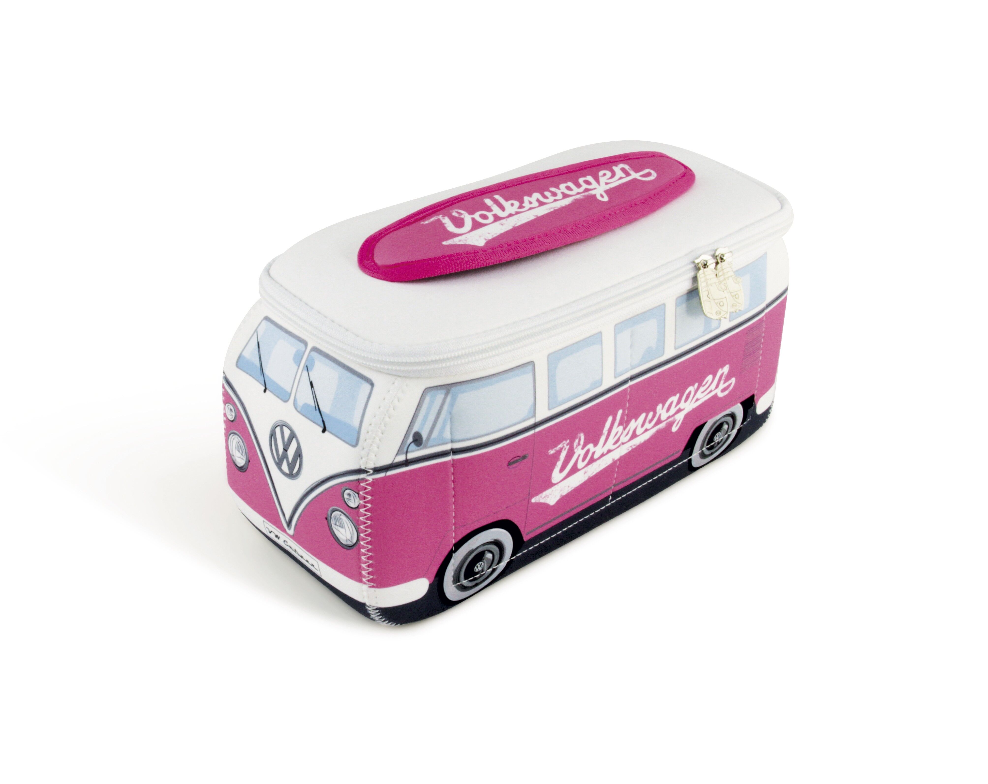 VOLKSWAGEN BUS VW T1 Bus 3D Neoprene Borsa universale - rosa