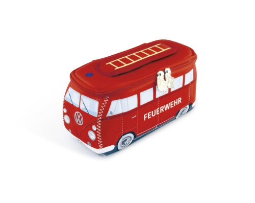 VOLKSWAGEN BUS VW T1 Combi 3D Néoprène Petit Sac universel - Feuerwehr/Pompiers