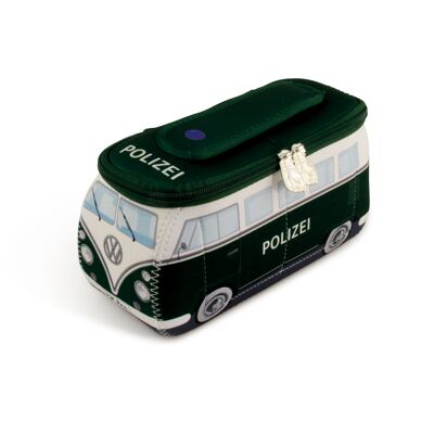 VOLKSWAGEN BUS VW T1 Bus 3D Neoprene Universal Small Bag - Polizei/Police