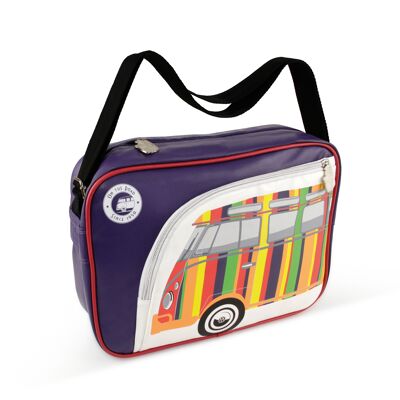 VOLKSWAGEN BUS VW T1 Bus Shoulder Bag, landscape format - Stripe