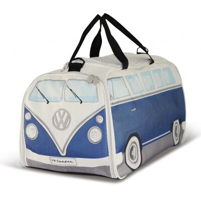 VOLKSWAGEN BUS VW T1 Bus Sport- und Reisetasche - blau/beige