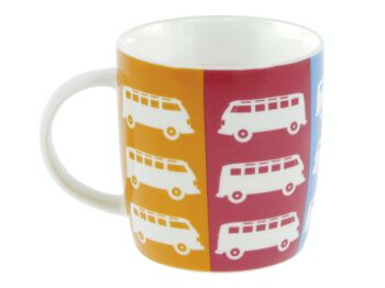 VOLKSWAGEN BUS VW T1 Combi Mug à café 370ml - Multicolore 3