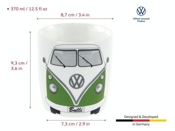 VOLKSWAGEN BUS VW T1 Combi Mug à café 370ml - vert 4