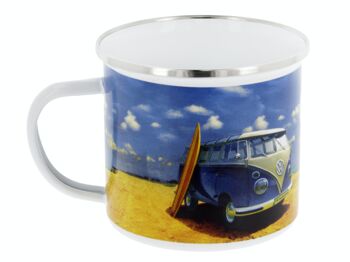 VOLKSWAGEN BUS VW T1 Combi Tasse émaillé 500ml - Beach Life 1