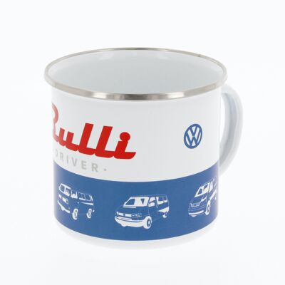 VOLKSWAGEN BUS VW T1 Bus Tazza smaltata 500ml - Bulli Driver